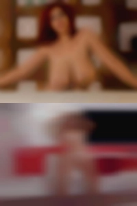 Partly naked men and girls.